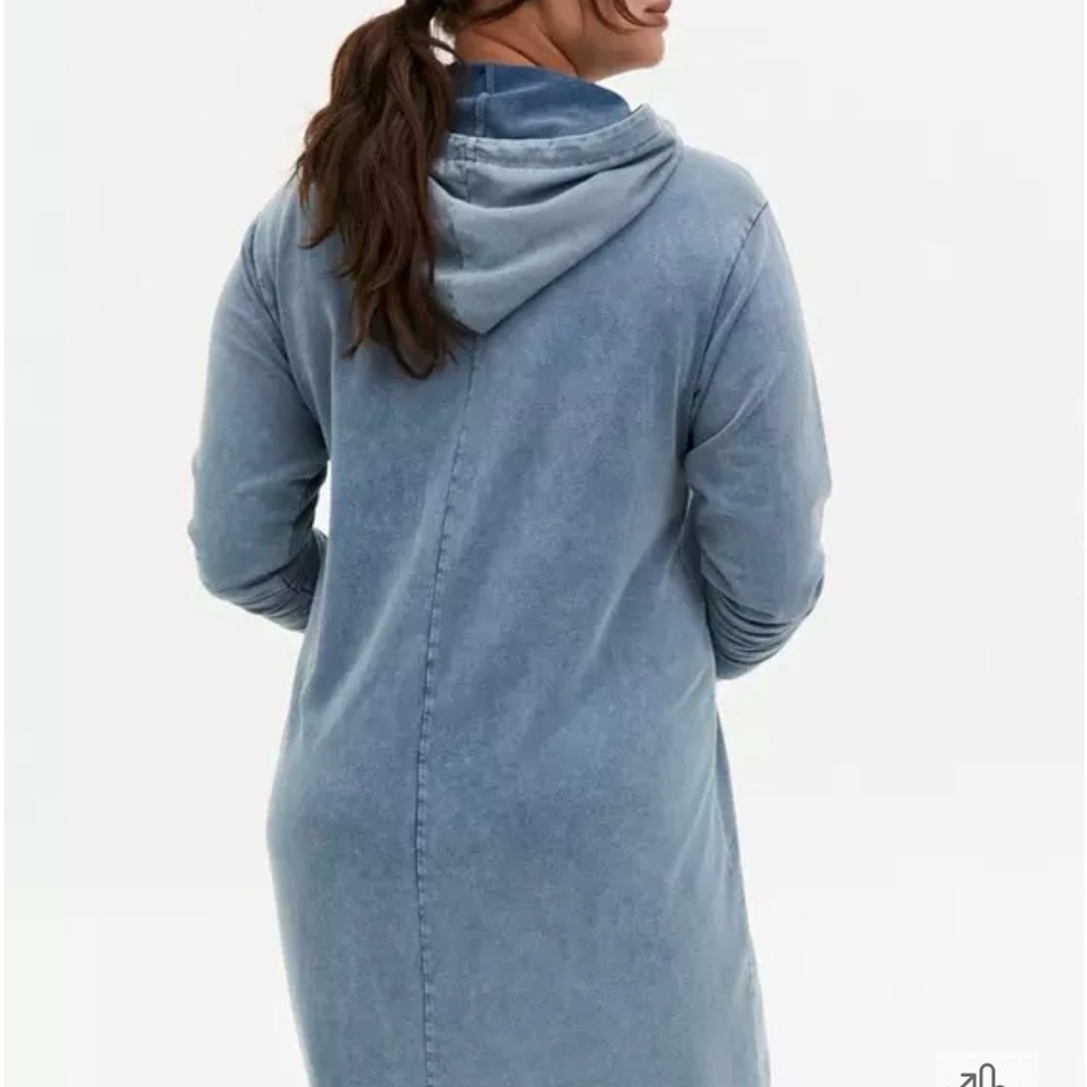 NWOT Torrid Mini French Terry Hoodie Dress - Picture 3 of 6